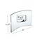 Azar Displays Curved Magnetic Acrylic Photo Frame 7'' W X 5'' H 252931-GS-1PK - alternate 3